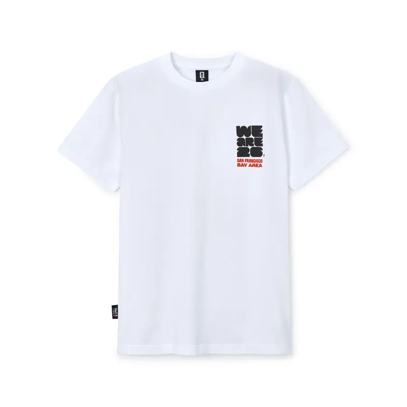 Canada Soccer Shirts Store – 2026 World Cup San Francisco Bay Area White T-Shirt – Unisex Football Shirts Range