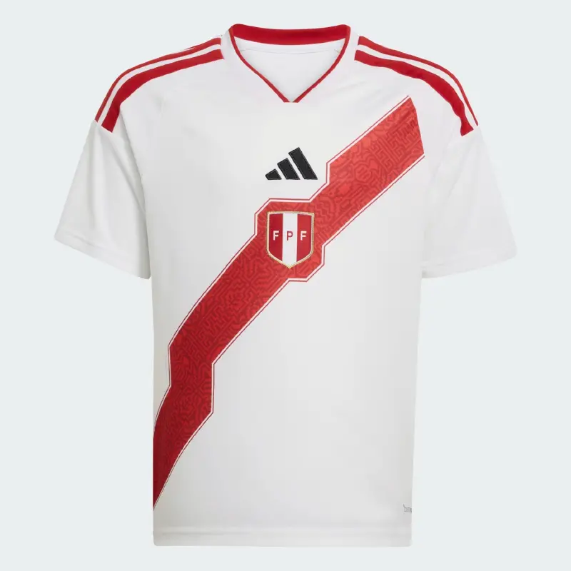 Canada Soccer Shirts Store – adidas Peru 2026 Home Jersey – Youth Football Shirts Range