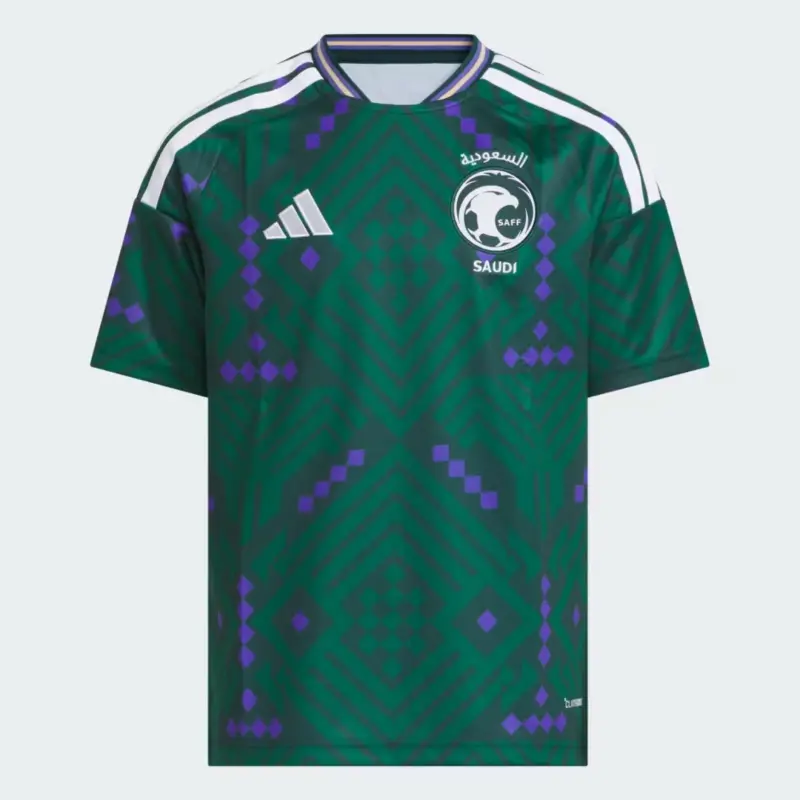 Canada Soccer Shirts Store – adidas Saudi Arabia 2026 Home Jersey – Youth Football Shirts Range