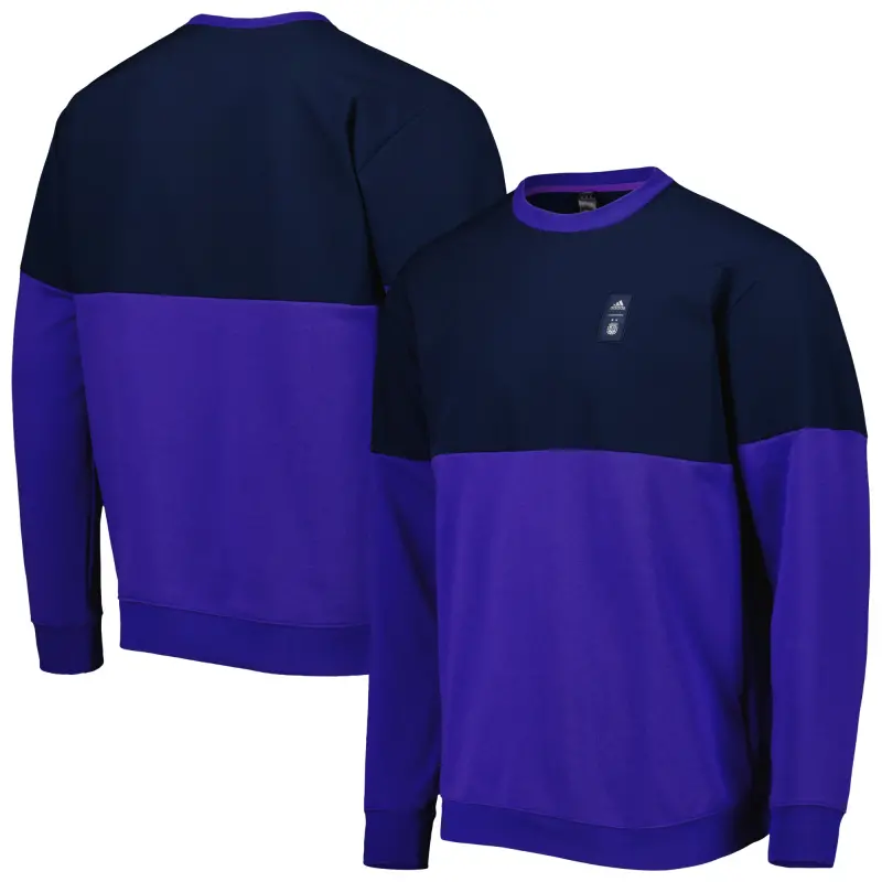 Canada Soccer Shirts Store – Argentina National Team Adidas Graphic Pullover Sweatshirt – Navy/Purple Football Shirts Range