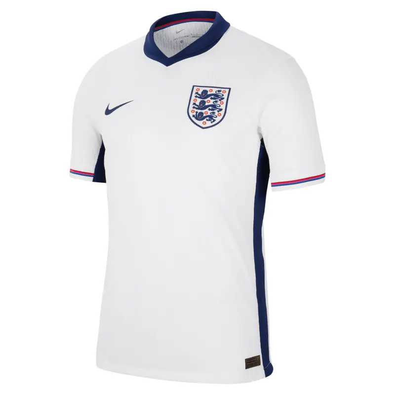Canada Soccer Shirts Store – England National Team Nike 2024 Home Authentic Blank Jersey White Football Shirts Range