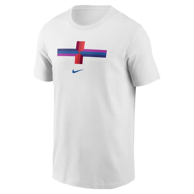 Canada Soccer Shirts Store – England National Team Nike Localized Core Cotton T-Shirt – White Football Shirts Range