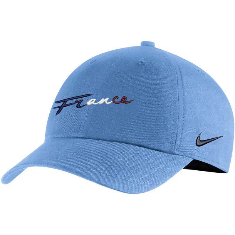 Canada Soccer Shirts Store – France National Team Nike Campus Performance Adjustable Hat – Blue Football Shirts Range