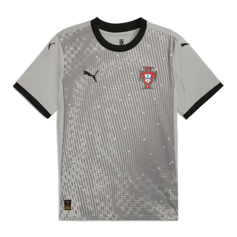 Canada Soccer Shirts Store – Portugal National Team Puma 2025 Goalkeeper Jersey – Gray Football Shirts Range
